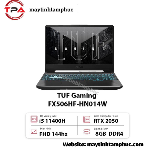 Laptop TUF FX506HF I5 - 11400H SSD Nvme Pci 512GB RTX 3050 4GB
