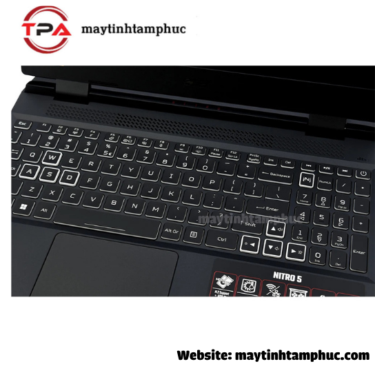 Laptop Nitro 5 AN515 Tiger I7 - 12700H SSD 512GB Nvme RTX 3050 4GB - Ảnh 3
