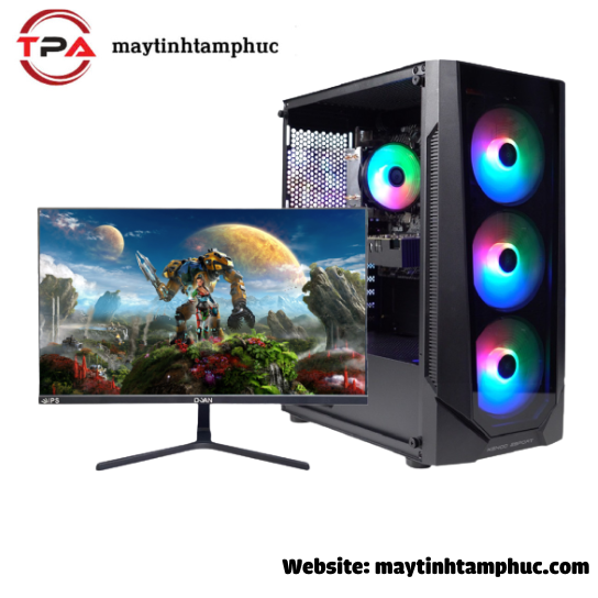 Bộ PC Gaming ,Đồ họa Core i5-12400F Ram 8GB,SSD 256GB