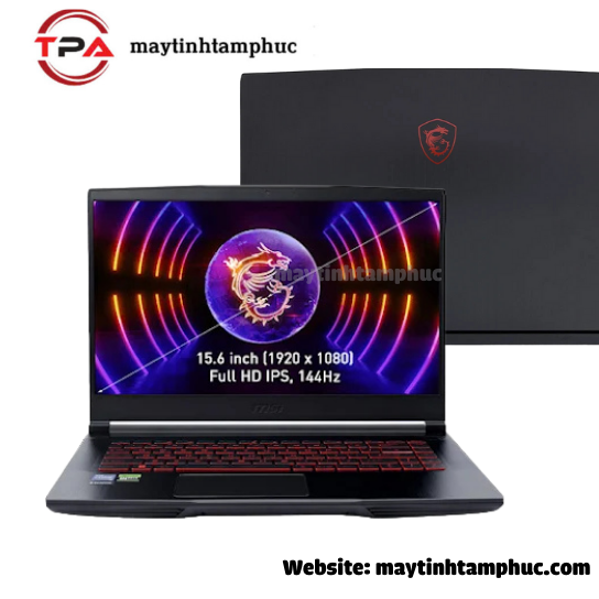 Laptop Msi GF63 thin12 I5 - 12500H SSD 512GB Nvme RTX 3050 46GB