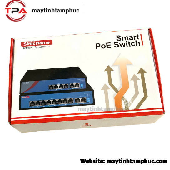 Smart poe switch 5 cổng