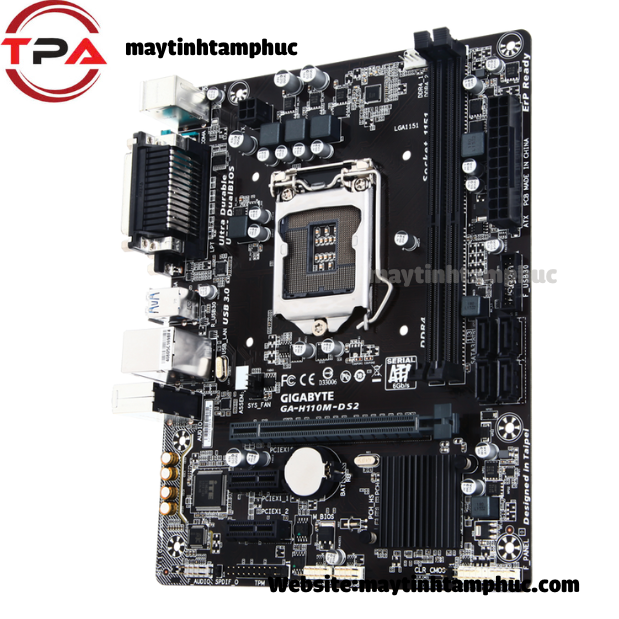 Bo mạch chủ Gigabyte H110M-DS2 - Ảnh 2