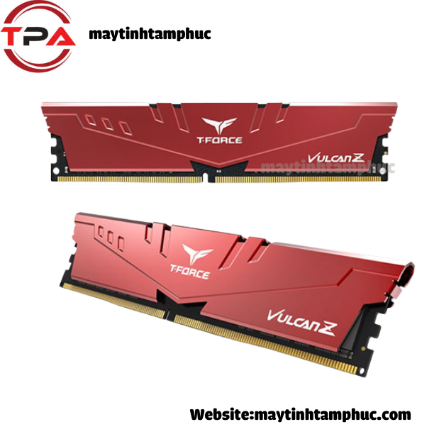 Bộ nhớ Ram PC -TEAM VULCAN ZTLZRD416G3200HC16F01 UD-D4 16GB màu đỏ