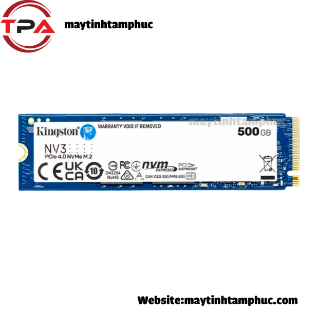 Ổ cứng SSD Kingston NV3 500GB PCIe 4.0 x 4M.2 NVMe(SNV3S/500G)