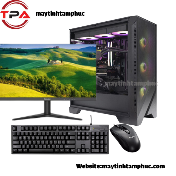 Case PC Dân văn phòng ,Học sinh,sinh viên Core i5-10400,ram 16GB ,SSD 256GB