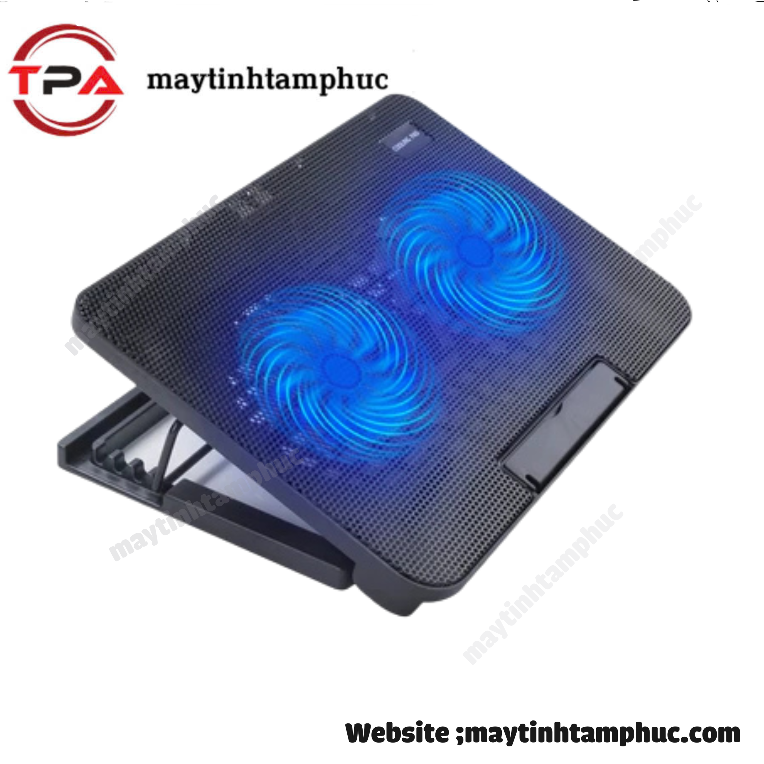 Đế Tản Nhiệt Laptop N99 2 Fan (2 quạt)